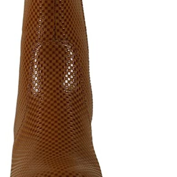 GIRL Jayce Women Ankle Boots Lug Sole Platform Chunky Block Heel Patent Leather - Picture 3 of 5